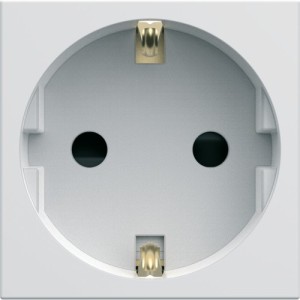 PC Schuko 2P+T pure - APPAREILLAGE MURAL GALLERY HAGER WXF160B