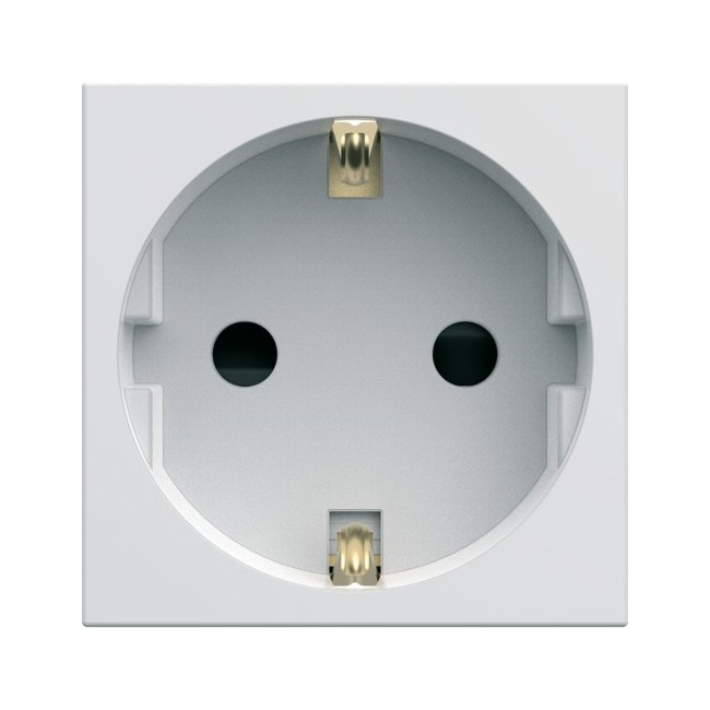 PC Schuko 2P+T pure - APPAREILLAGE MURAL GALLERY HAGER WXF160B