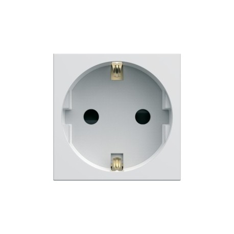 PC Schuko 2P+T pure - APPAREILLAGE MURAL GALLERY HAGER WXF160B