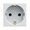 PC Schuko 2P+T pure - APPAREILLAGE MURAL GALLERY HAGER WXF160B