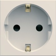 PC Schuko 2P+T dune - APPAREILLAGE MURAL GALLERY HAGER WXF160D