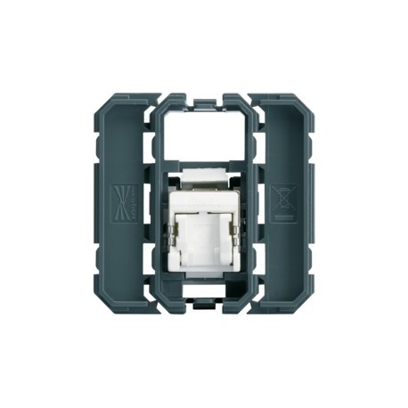 Prise RJ45 cat.5E FTP - APPAREILLAGE MURAL GALLERY HAGER WXF222