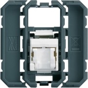 Prise RJ45 cat.6 UTP - APPAREILLAGE MURAL GALLERY HAGER WXF225
