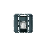 RJ45 cat.6 STP 2M incline 45° - APPAREILLAGE MURAL GALLERY HAGER WXF232