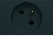 PC goulotte 2P+T 16A night - APPAREILLAGE MURAL GALLERY HAGER WXF421N