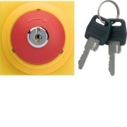 Arrêt d'urgence clé - APPAREILLAGE MURAL GALLERY HAGER WXF610