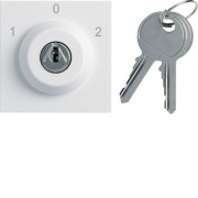 Inter clé 3 posi ext. 0 pure - APPAREILLAGE MURAL GALLERY HAGER WXF617B