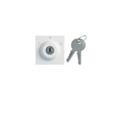 Inter clé 3 posi ext. 0 pure - APPAREILLAGE MURAL GALLERY HAGER WXF617B