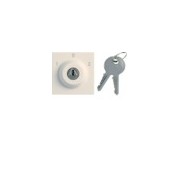 Inter clé 3 posi ext. 0 dune - APPAREILLAGE MURAL GALLERY HAGER WXF617D