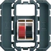 Prise haut-parleur - APPAREILLAGE MURAL GALLERY HAGER WXF625