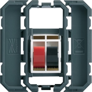 Prise haut-parleur - APPAREILLAGE MURAL GALLERY HAGER WXF625