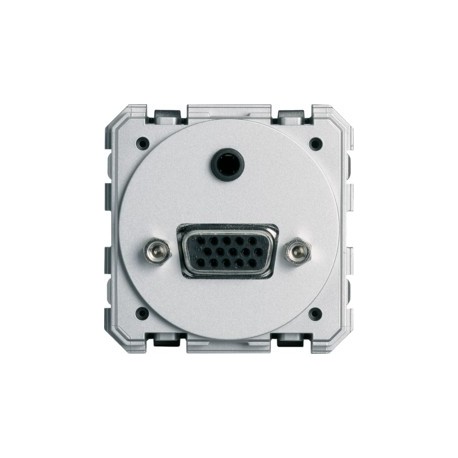 SUB-D 15 (VGA+minijack) a vis - APPAREILLAGE MURAL GALLERY HAGER WXF641