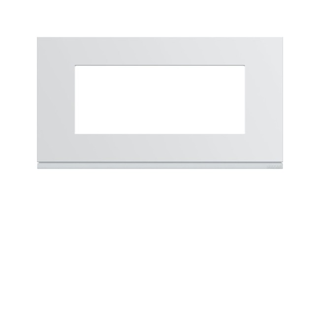 Plaque plast 5M E71 pure - APPAREILLAGE MURAL GALLERY HAGER WXP0005