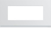 Plaque plast 5M E71 pure - APPAREILLAGE MURAL GALLERY HAGER WXP0005