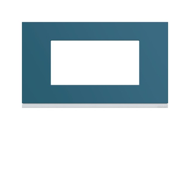 Plaque plastique4M E57 river - APPAREILLAGE MURAL GALLERY HAGER WXP0734