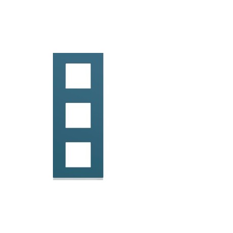 Plaque plastique3P V71 river - APPAREILLAGE MURAL GALLERY HAGER WXP0743