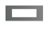 Plaque plastique 6M E57 taupe - APPAREILLAGE MURAL GALLERY HAGER WXP0906