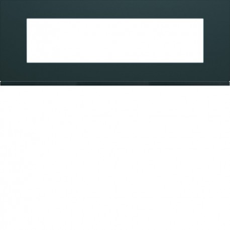 Plaque plastique 8M E71 anthr - APPAREILLAGE MURAL GALLERY HAGER WXP1008