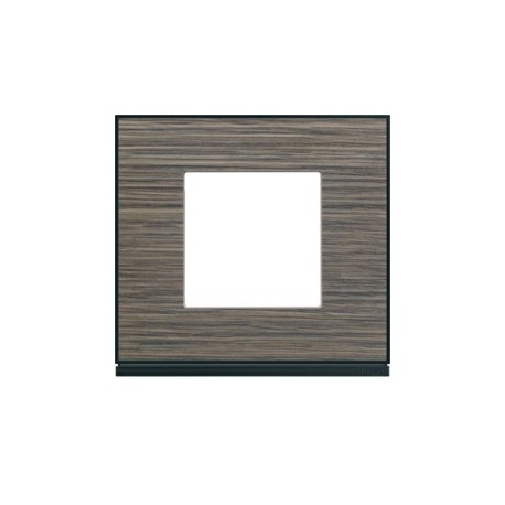 Plaque 1P pecan - APPAREILLAGE MURAL GALLERY HAGER WXP2402