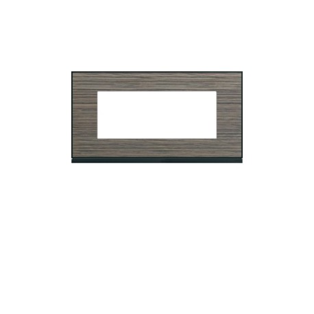 Plaque 5M E71 pecan - APPAREILLAGE MURAL GALLERY HAGER WXP2405