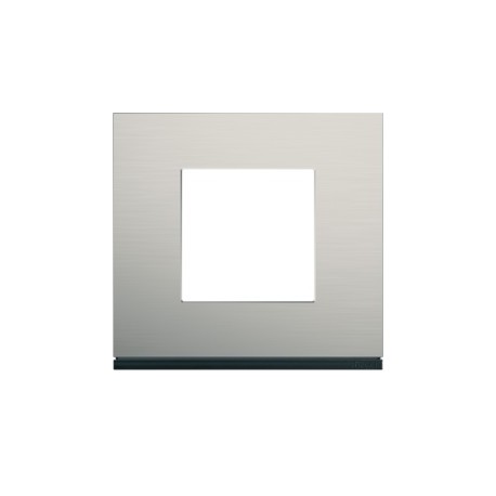 Plaque 1P antique alu - APPAREILLAGE MURAL GALLERY HAGER WXP4502