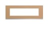 Plaque 8M E71 cord leather - APPAREILLAGE MURAL GALLERY HAGER WXP5108