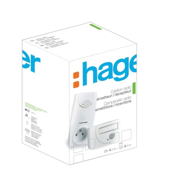 Pack 10 mél+flash gigogne BP - SOLUTIONS CARILLONS  HAGER 53623