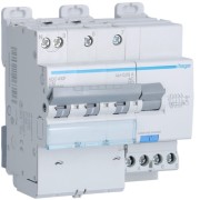 Disj.dif 3P+N 6-10kA C-10A 30m - DISJ. DIFF.3PH-N  HAGER ADC410F