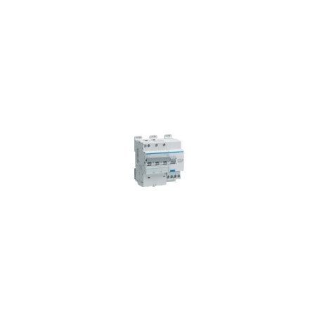 Disj.dif 3P+N 6-10kA C-16A 30m - DISJ. DIFF.3PH-N HAGER ADC416F