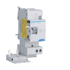 Bloc dif 2P 25A 10mA AC - BLOCS DIFFERENTIELS  HAGER BC226