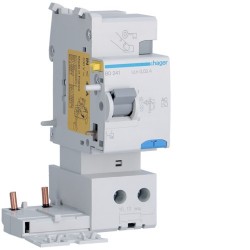 Bloc dif 2P 40A 30mA AC - BLOCS DIFFERENTIELS HAGER BD241