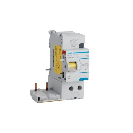Bloc dif 2P 63A 30mA AC - BLOCS DIFFERENTIELS HAGER BD264
