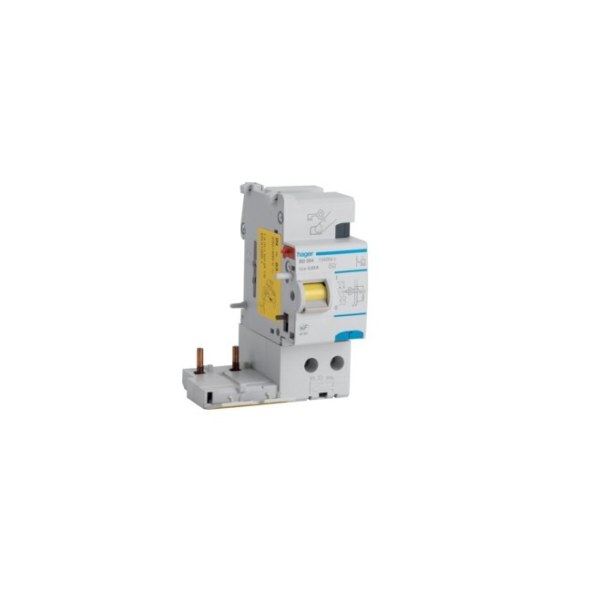 Bloc dif 2P 63A 30mA AC - BLOCS DIFFERENTIELS  HAGER BD264