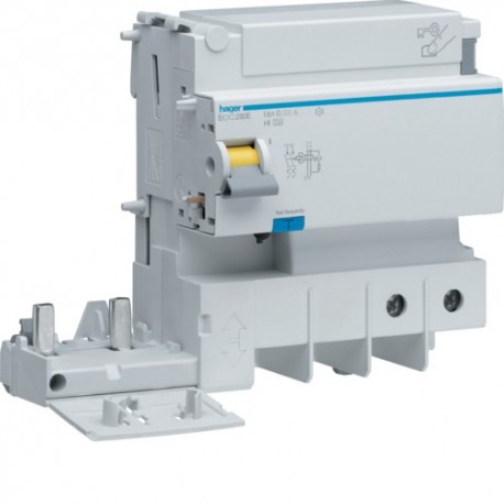 Bloc dif 2P 125A 30mA AC - BLOCS DIFFERENTIELS  HAGER BDC280E