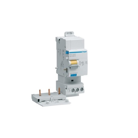 Bloc dif 3P 40A 30mA AC - BLOCS DIFFERENTIELS  HAGER BDC340F