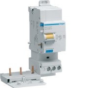 Bloc dif 3P 40A 30mA AC - BLOCS DIFFERENTIELS  HAGER BDC340F
