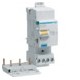 Bloc dif 3P+N 25A 30mA AC - BLOCS DIFFERENTIELS HAGER BDC425F