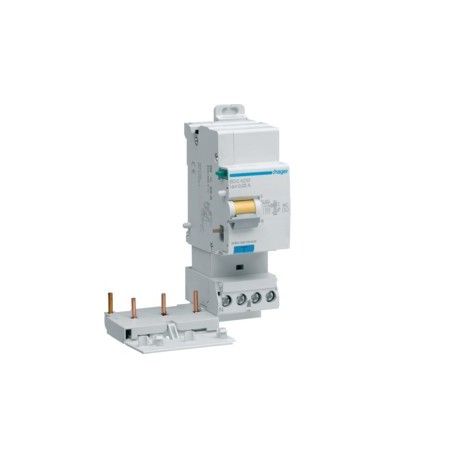 Bloc dif 3P+N 25A 30mA AC - BLOCS DIFFERENTIELS  HAGER BDC425F