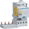 Bloc dif 2xsort.4P 40A 30mA AC - BLOCS DIFFERENTIELS HAGER BDC840