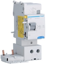 Bloc dif 2P 40A 300mA AC - BLOCS DIFFERENTIELS HAGER BF241