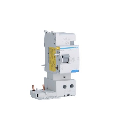 Bloc dif 2P 40A 300mA AC - BLOCS DIFFERENTIELS  HAGER BF241