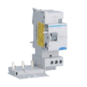 Bloc dif 3P 25A 300mA AC - BLOCS DIFFERENTIELS  HAGER BF326