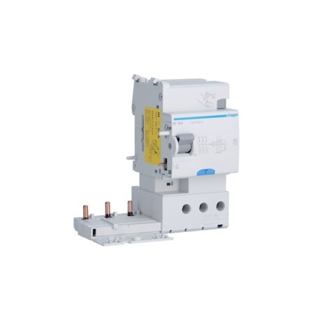 Bloc dif 3P 63A 300mA AC - BLOCS DIFFERENTIELS  HAGER BF364