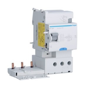 Bloc dif 3P 63A 300mA AC S - BLOCS DIFFERENTIELS  HAGER BP364