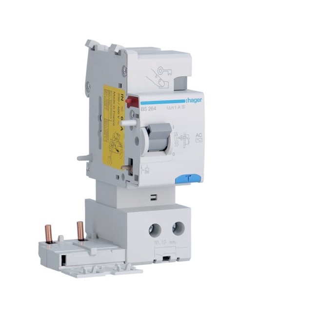 Bloc dif 2P 63A 1A AC S - BLOCS DIFFERENTIELS  HAGER BS264