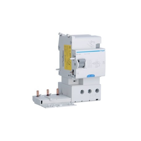 Bloc dif 3P 63A 1A AC S - BLOCS DIFFERENTIELS  HAGER BS364