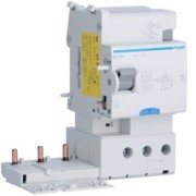 Bloc dif 3P 63A 1A AC S - BLOCS DIFFERENTIELS  HAGER BS364