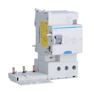 Bloc dif 3P 63A 1A AC S - BLOCS DIFFERENTIELS  HAGER BS364