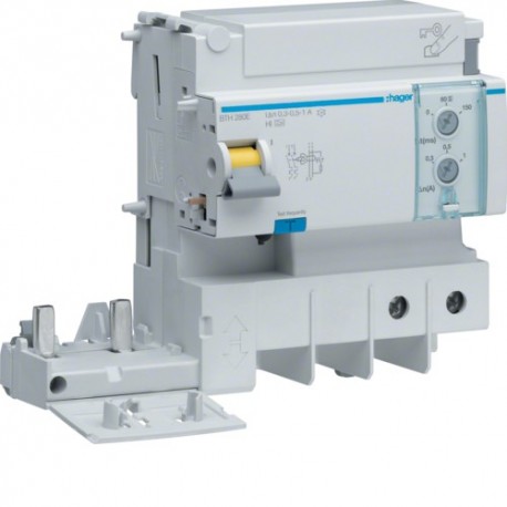 Bloc dif 2P 125A réglable HI - BLOCS DIFFERENTIELS  HAGER BTH280E