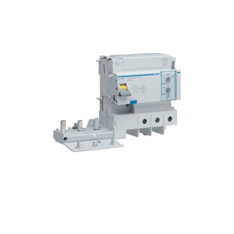 Bloc dif 3P 125A réglable HI - BLOCS DIFFERENTIELS HAGER BTH380E